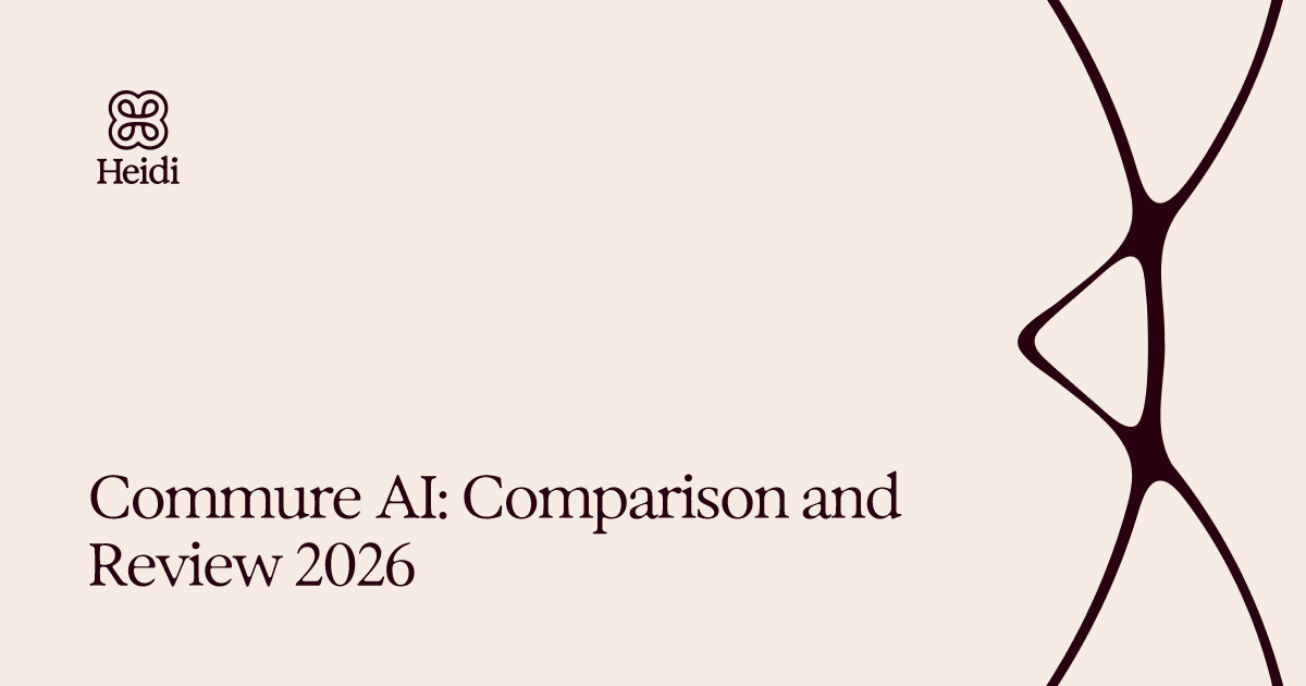 Commure AI: Comparison and Review 2026