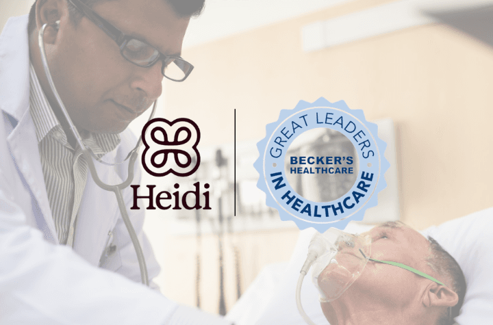 Beckers Great Leaders in Healthcare